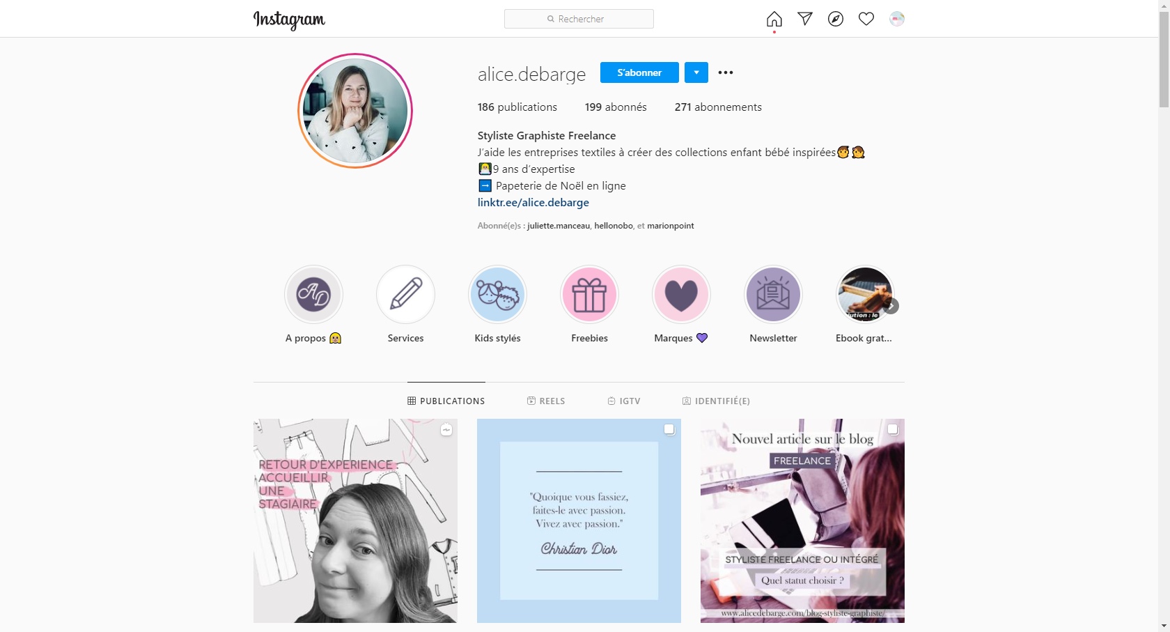 entrepreneure-alice-debarge-styliste-graphiste-nantes-instagram
